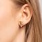ear studs bright gold-coloured hummingbird wing from the  collection in the THOMAS SABO online store