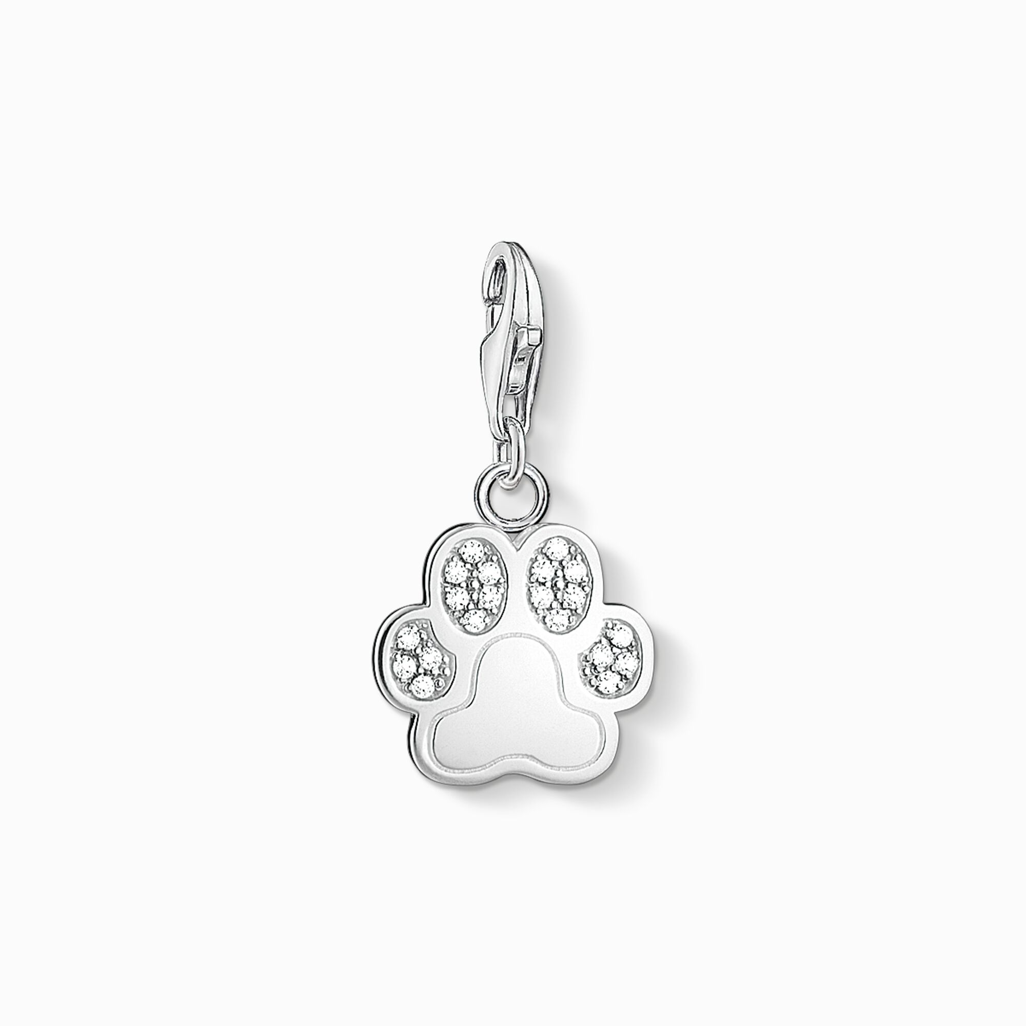 Charm pendant paw from the Charm Club collection in the THOMAS SABO online store