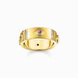 Ring mit kosmischen Symbolen und bunten Steinen vergoldet aus der  Kollektion im Online Shop von THOMAS SABO