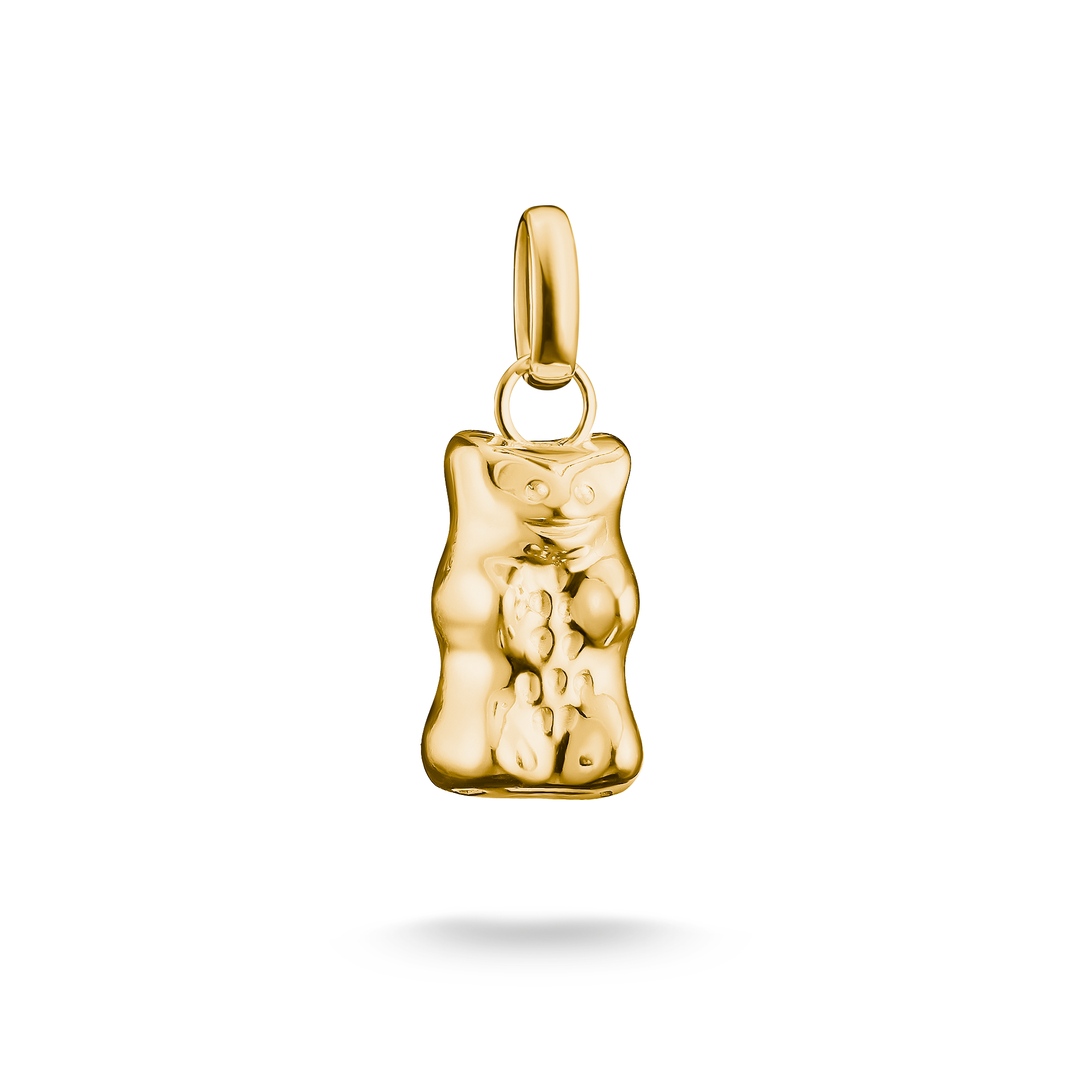 Thomas Sabo Charm-Goldbär-Anhänger Connect vergoldet gelbgoldfarben CC1276-413-39