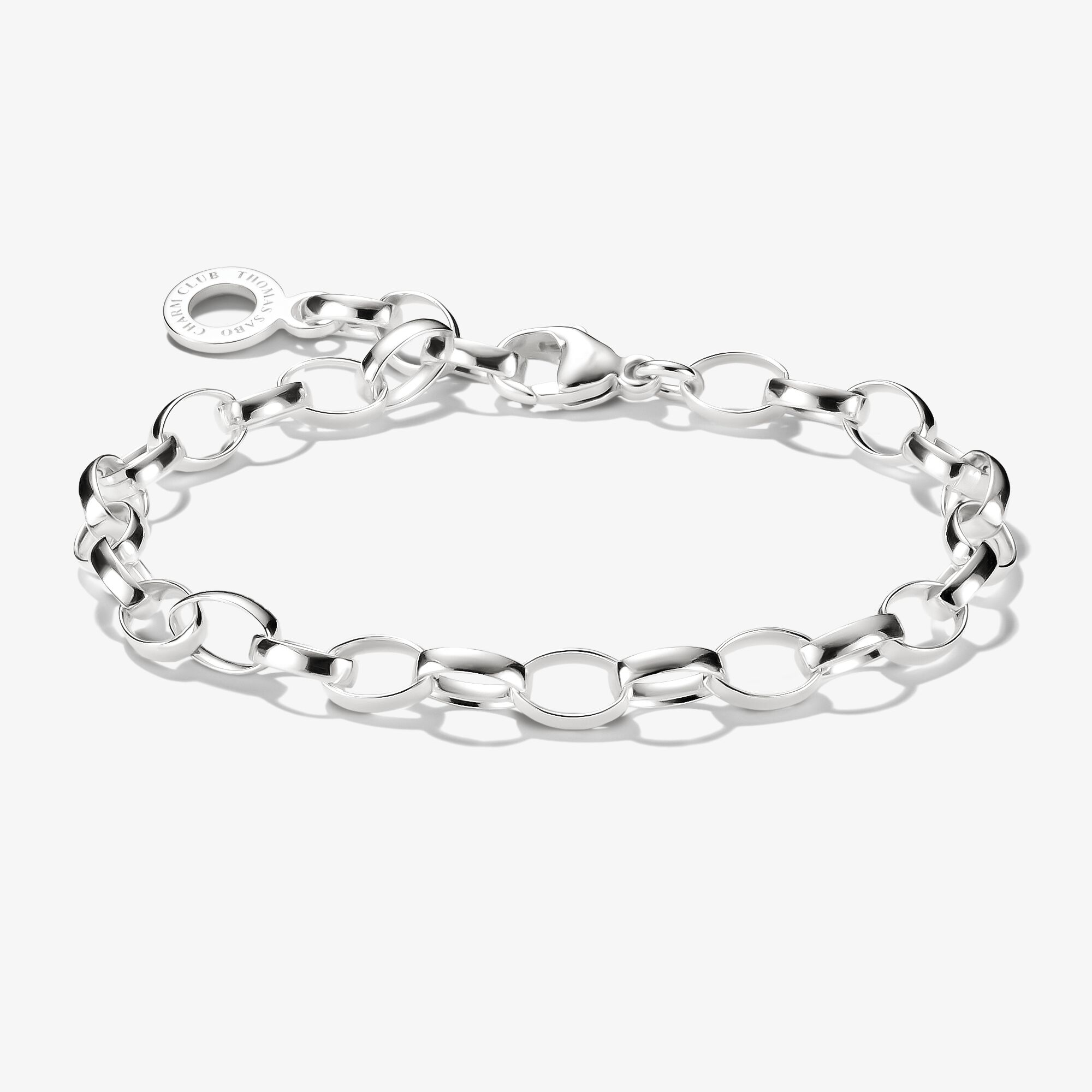 THOMAS SABO Bracelet Charm classique argent Argent sterling, Taille: S, pour femme