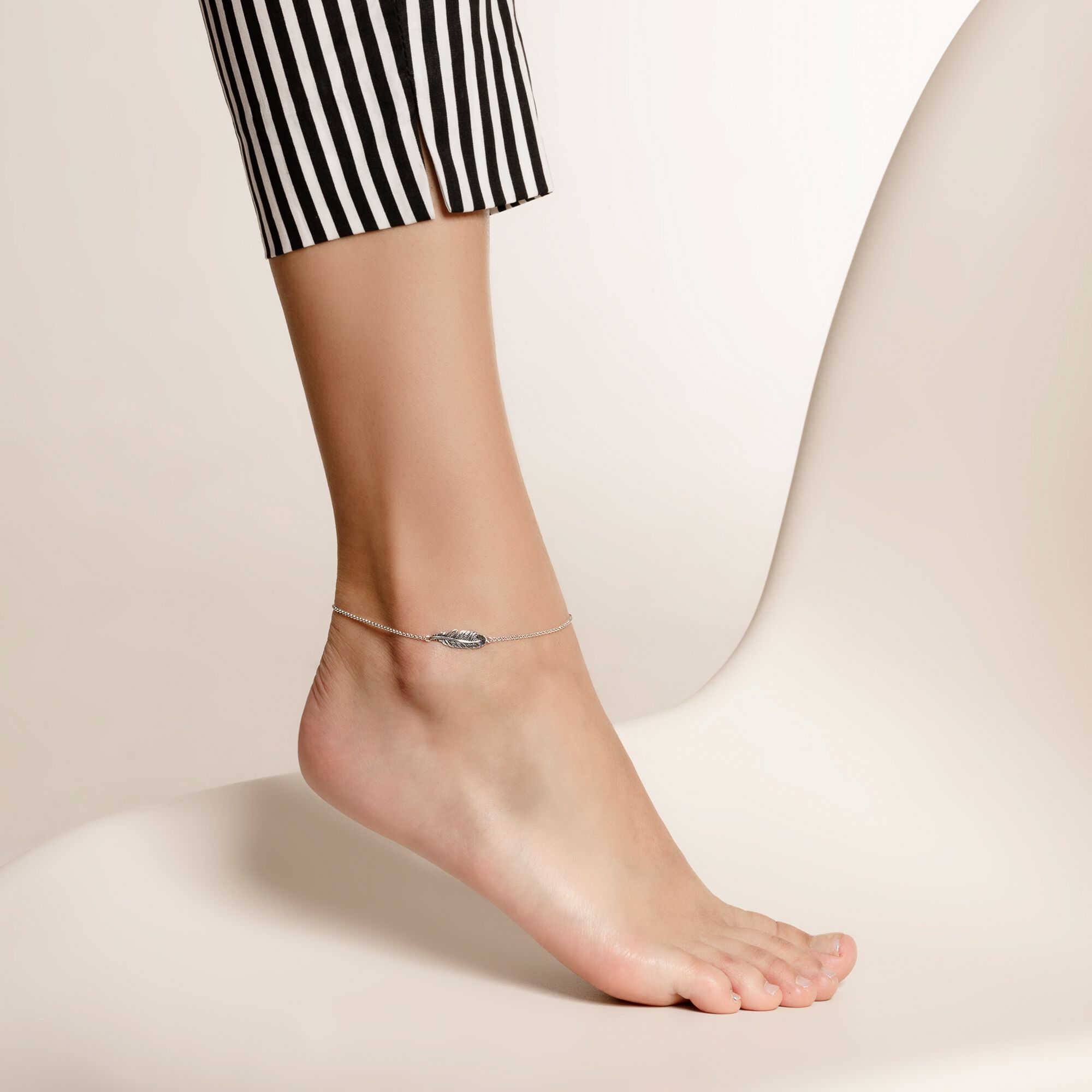 Tobillera pluma | Heart | SABO