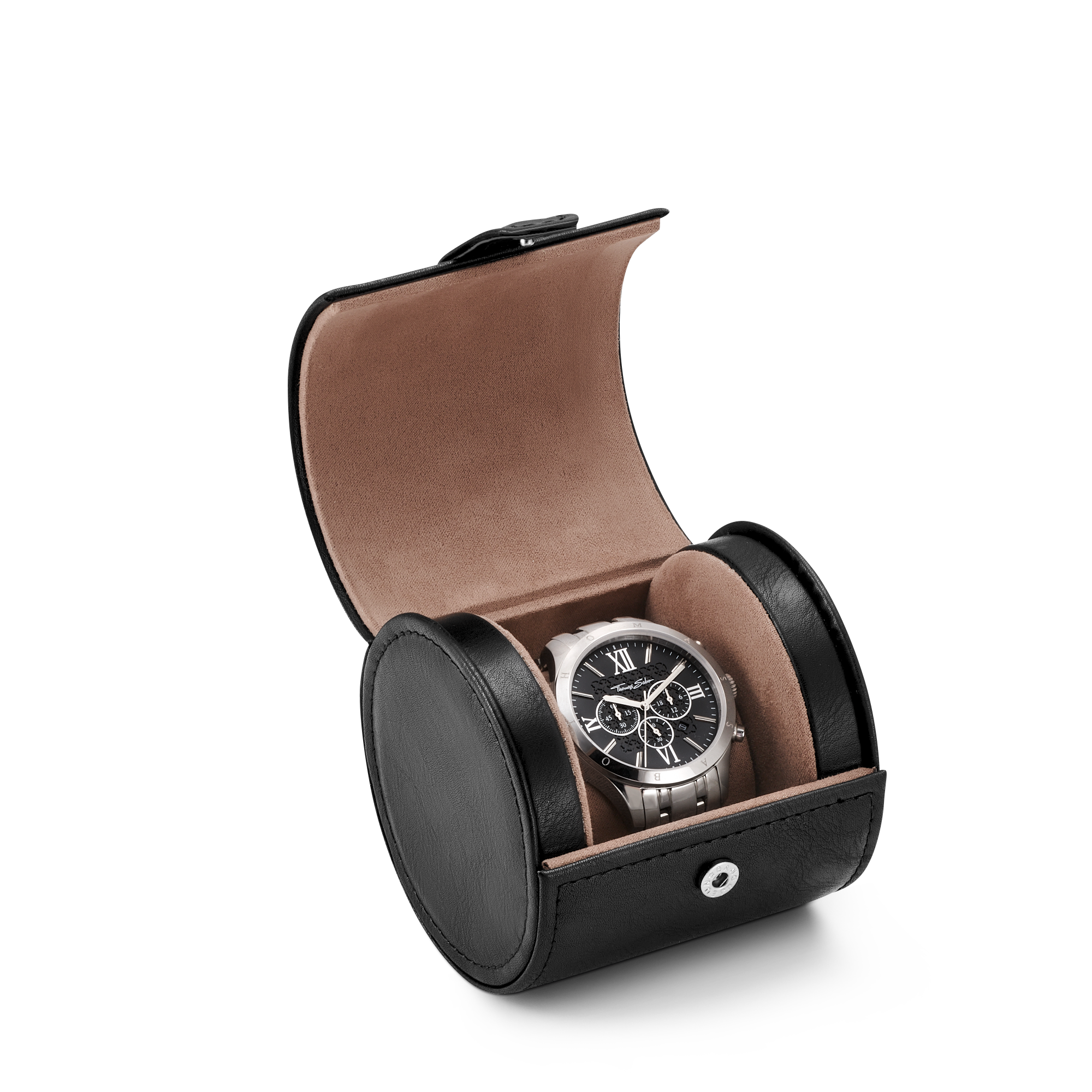 Black Watch Roll with Removable Cushion