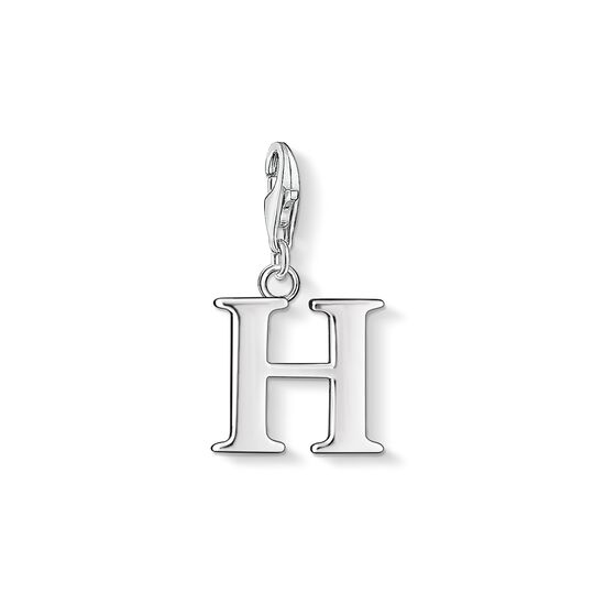 Charm pendant letter H from the Charm Club collection in the THOMAS SABO online store