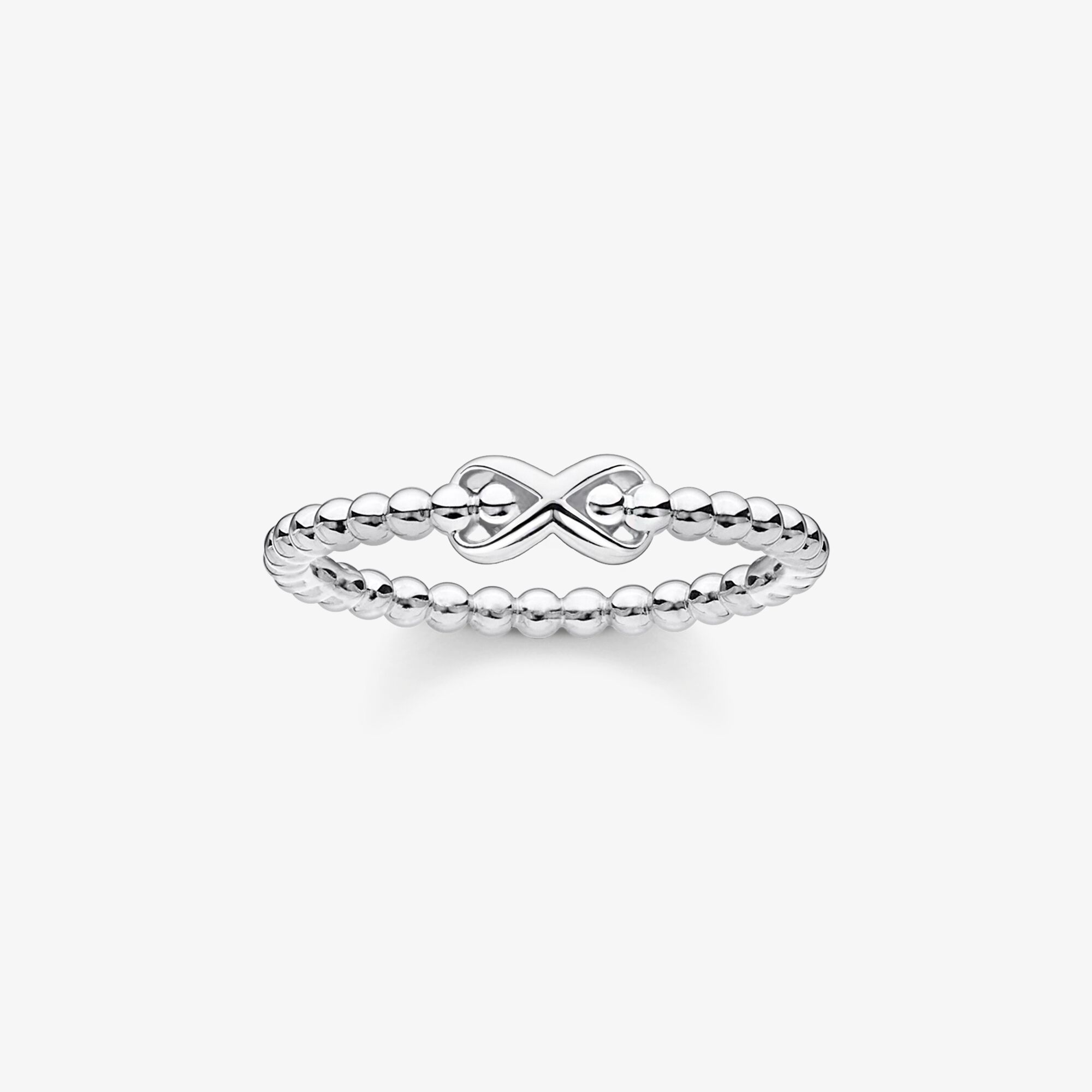 THOMAS SABO Bague perles avec infinité argent Argent sterling, Taille: 60, pour femme