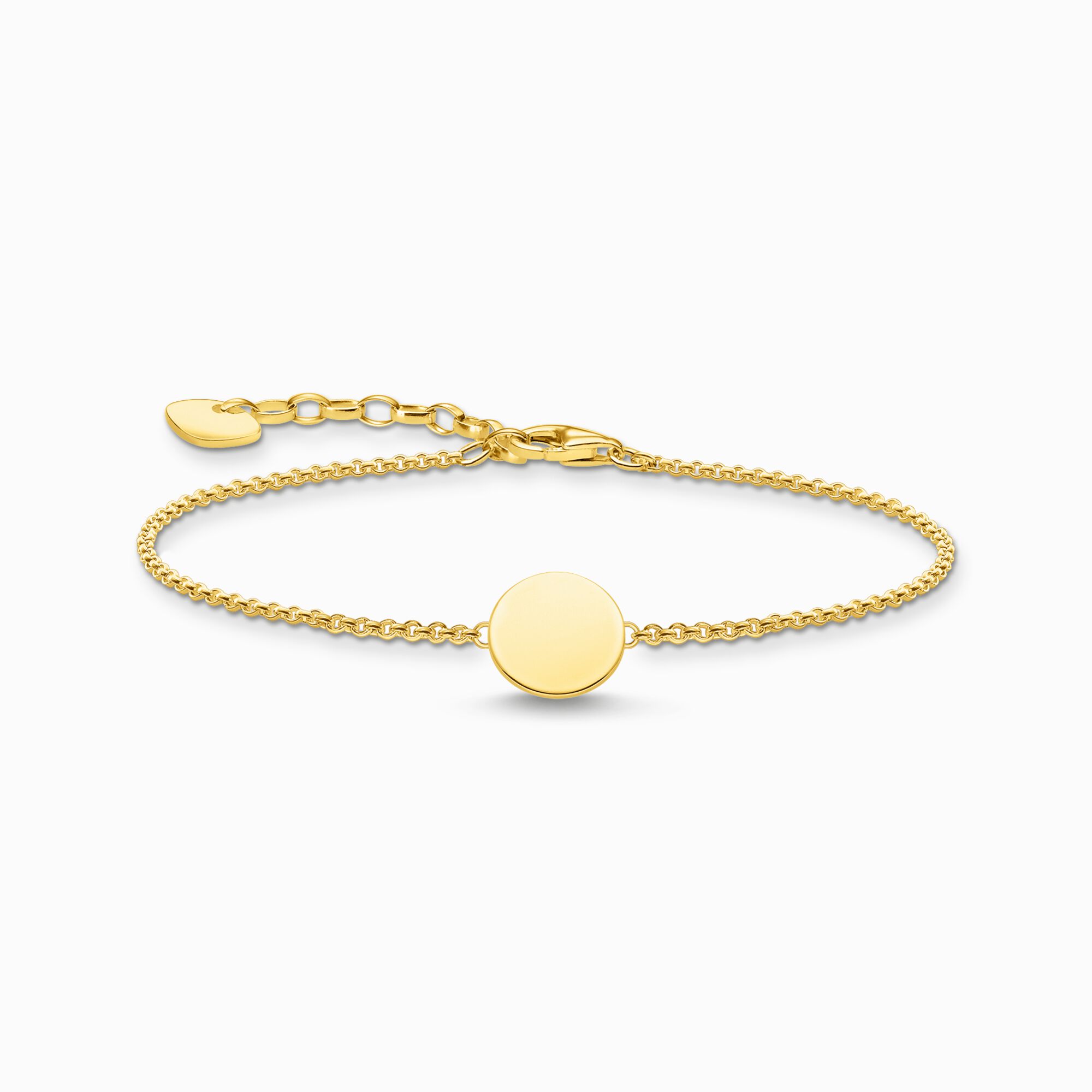 Bracelet disc gold from the  collection in the THOMAS SABO online store