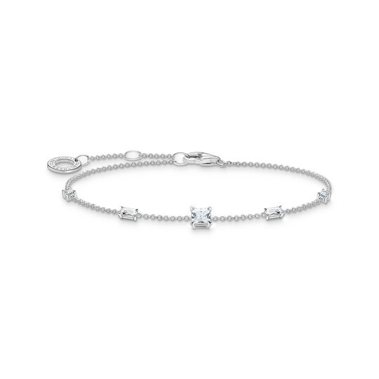 Bracelet with white stones silver from the Charming Collection collection in the THOMAS SABO online store