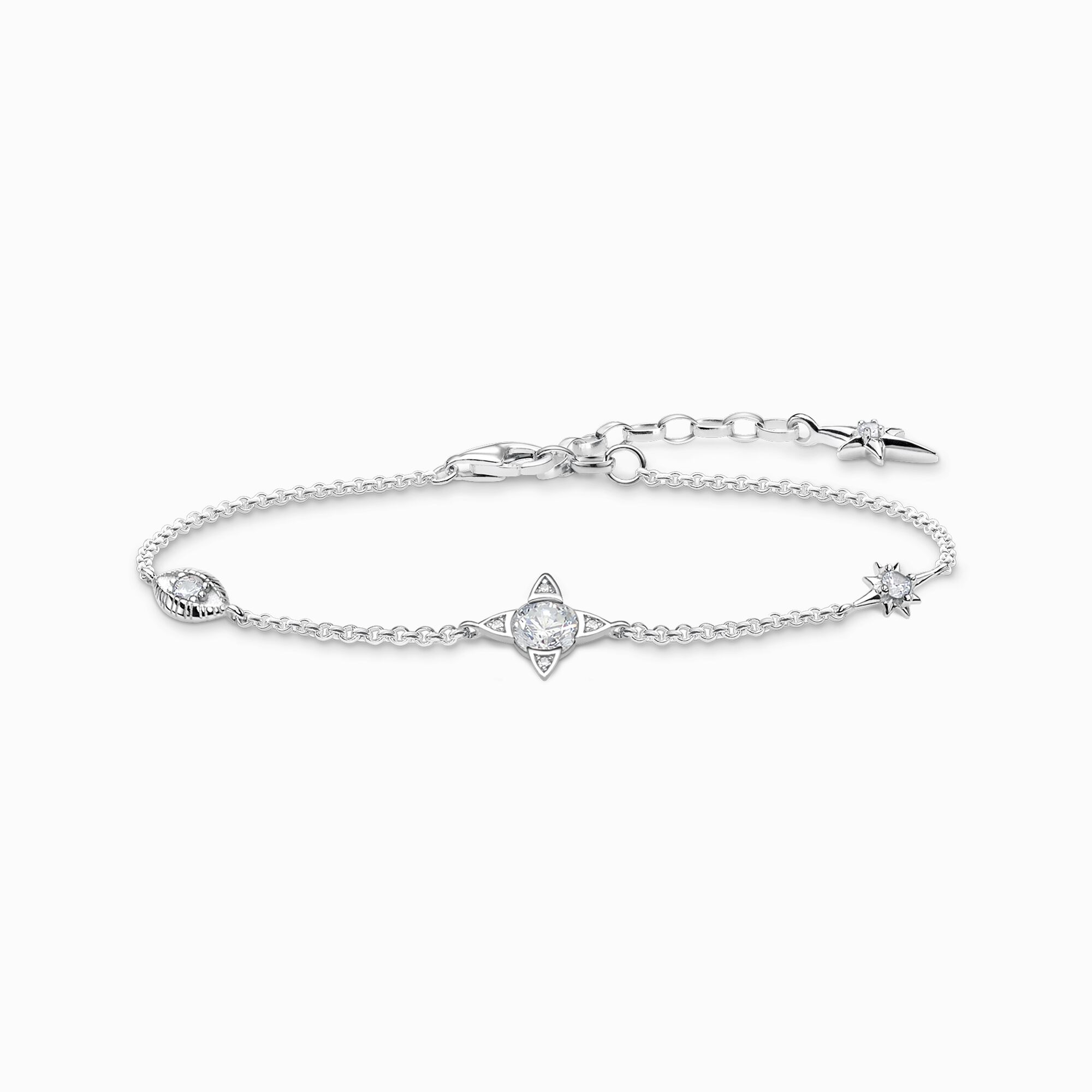 Bracelet small lucky Charms, silver from the  collection in the THOMAS SABO online store