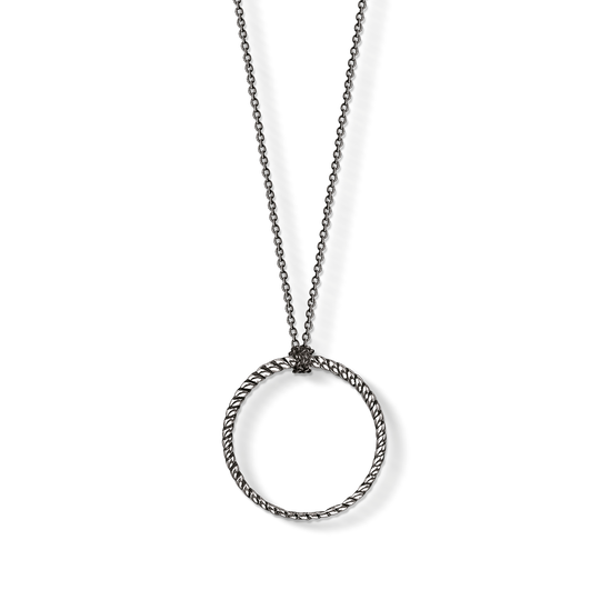 Charm necklace Circle Large from the Charm Club collection in the THOMAS SABO online store