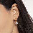 Pendientes perla estrella oro de la colección  en la tienda online de THOMAS SABO