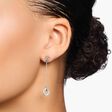 Boucles d&#39;oreilles cercle avec pierres blanches argent de la collection  dans la boutique en ligne de THOMAS SABO