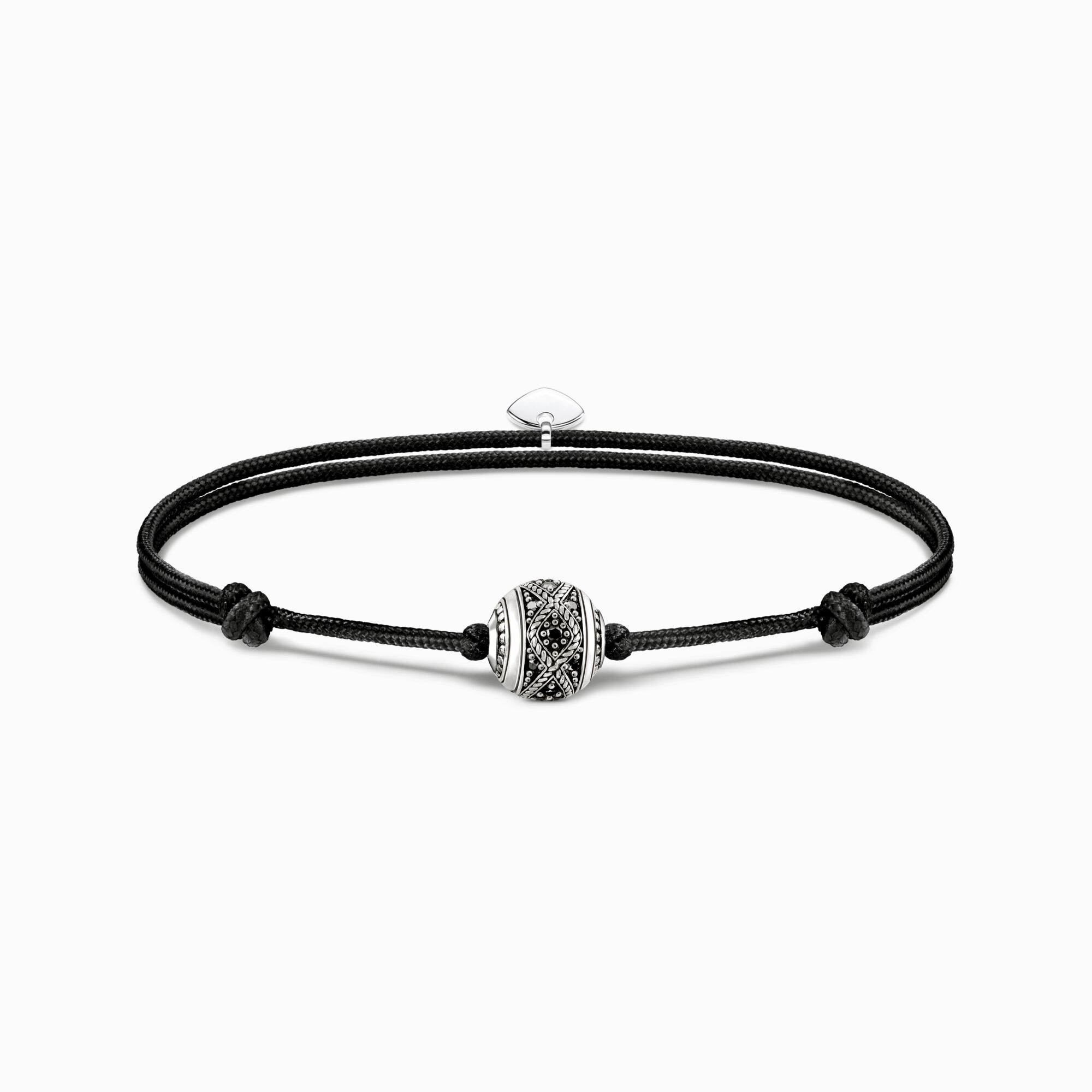 Pulsera Karma Secret con negro infinity bead de la colección Karma Beads en la tienda online de THOMAS SABO