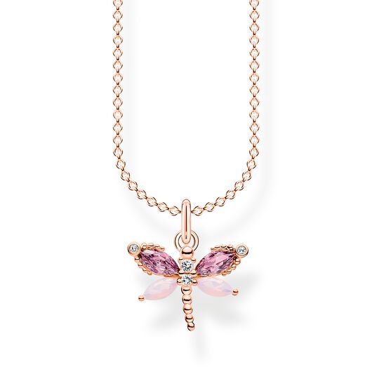 Cadena lib&eacute;lula con piedras oro rosado de la colección Charming Collection en la tienda online de THOMAS SABO