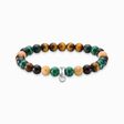 Bracelet Charm marron, vert, blanc de la collection Charm Club dans la boutique en ligne de THOMAS SABO