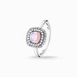Ring opal-coloured stone from the  collection in the THOMAS SABO online store