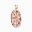 Colgante Karma Wheel rosa con diamante de la colección  en la tienda online de THOMAS SABO