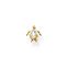 Single ear stud turtle gold from the Charming Collection collection in the THOMAS SABO online store
