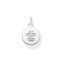 Pendant disc paw cat silver from the  collection in the THOMAS SABO online store