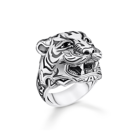 Ring Tiger silber aus der  Kollektion im Online Shop von THOMAS SABO