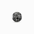 Bead black crushed pav&eacute; from the Karma Beads collection in the THOMAS SABO online store