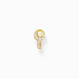 Stift&ouml;rh&auml;ngen individuellt nyckel vit stenar guld ur kollektionen Charming Collection i THOMAS SABO:s onlineshop