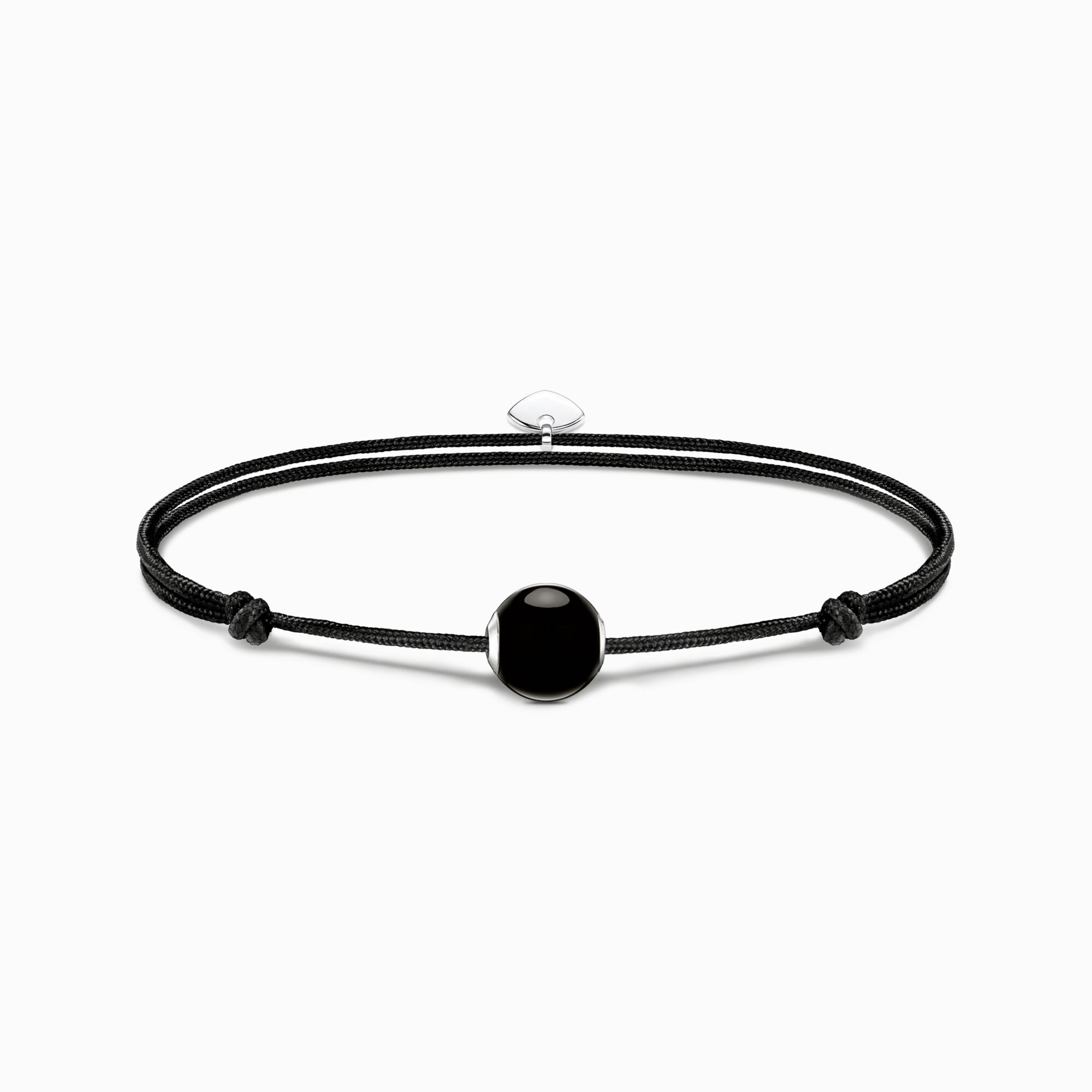 Bracelet Karma Secret with black obsidian Bead polished from the Karma Beads collection in the THOMAS SABO online store