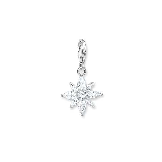 Charm pendant flower from the  collection in the THOMAS SABO online store