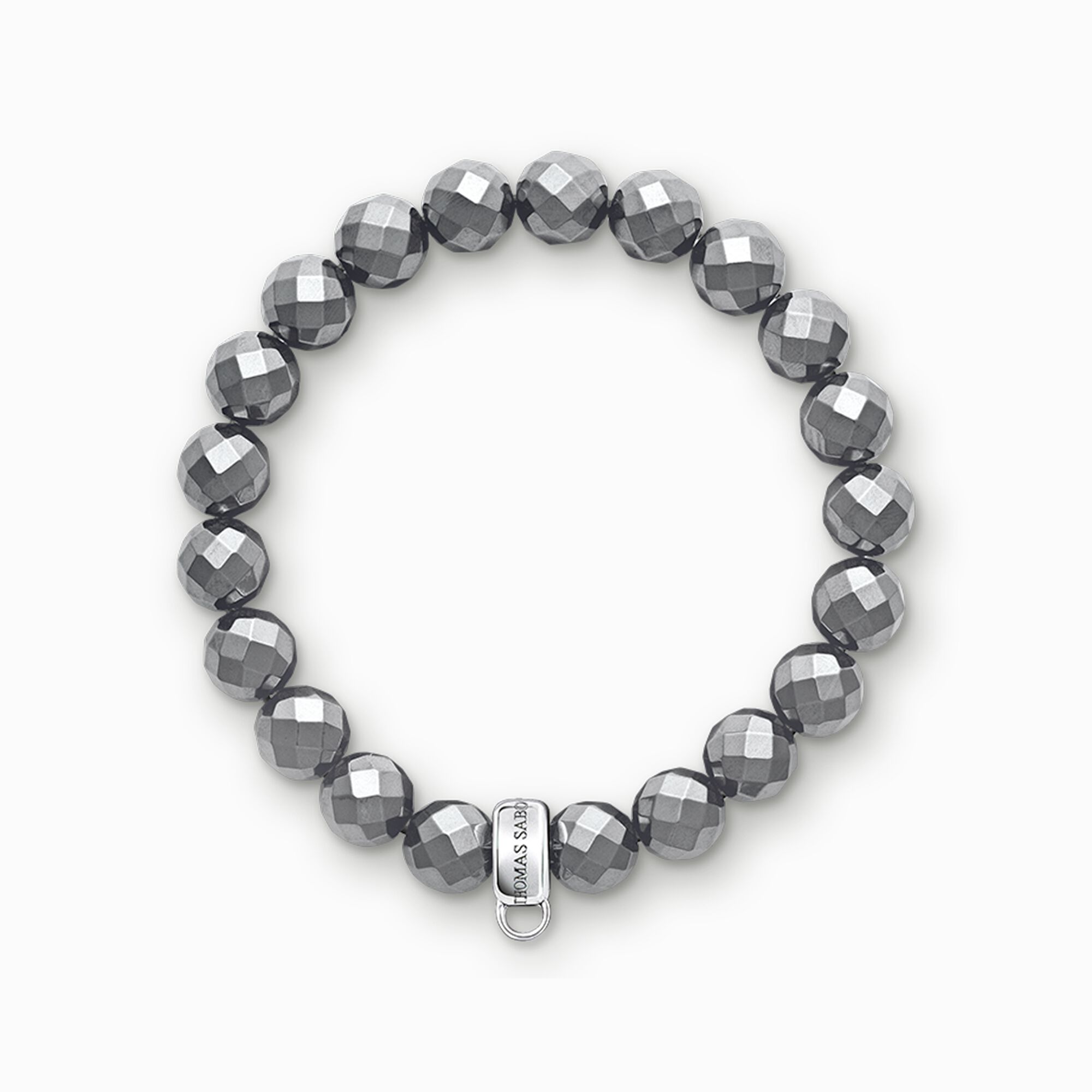 Charm bracelet hematite from the Charm Club collection in the THOMAS SABO online store