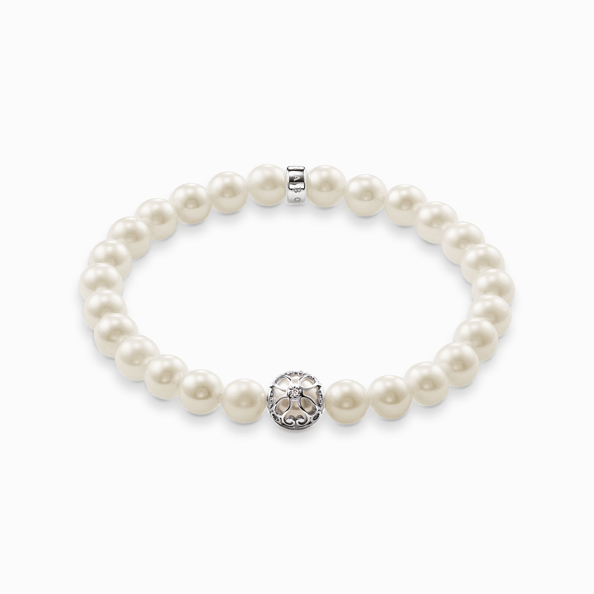 Pearl bracelet lotos blossom from the  collection in the THOMAS SABO online store