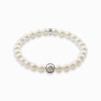 Pearl bracelet lotos blossom from the  collection in the THOMAS SABO online store