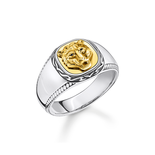 Ring Tiger gold aus der  Kollektion im Online Shop von THOMAS SABO