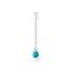 Single ear stud turquoise stone from the Charming Collection collection in the THOMAS SABO online store
