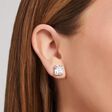 Clous d&#39;oreilles avec pierre blanches argent de la collection  dans la boutique en ligne de THOMAS SABO