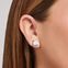 Clous d&#39;oreilles pierre blanche argent de la collection  dans la boutique en ligne de THOMAS SABO