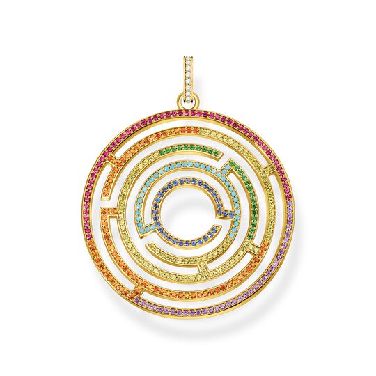 Pendant maze colourful stones from the  collection in the THOMAS SABO online store