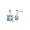 Ear studs blue stone with star from the  collection in the THOMAS SABO online store