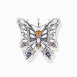 Pendant butterfly colourful stones silver from the  collection in the THOMAS SABO online store