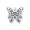 Anh&auml;nger Schmetterling farbige Steine silber aus der  Kollektion im Online Shop von THOMAS SABO