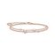 Bracelet with hearts and white stones rose gold from the Charming Collection collection in the THOMAS SABO online store