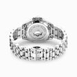Reloj de se&ntilde;ora Divine Silver con esfera negra y piedras blancas plata de la colección  en la tienda online de THOMAS SABO