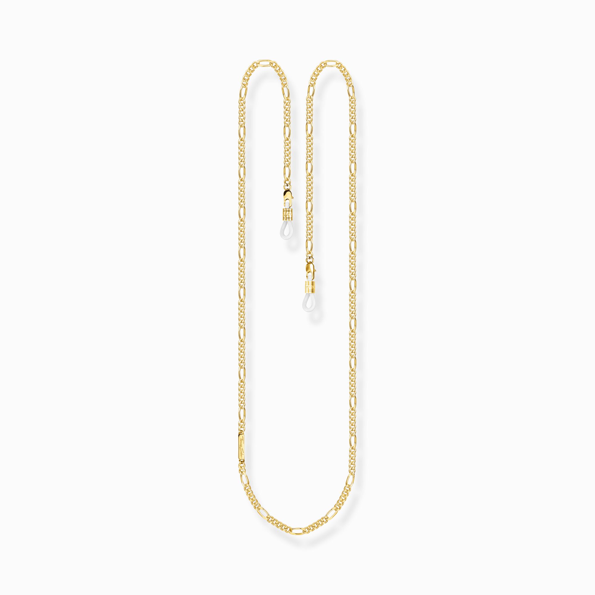 Eyewear chain figaro yellow gold-coloured from the  collection in the THOMAS SABO online store