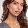 Necklace leaves large silver from the  collection in the THOMAS SABO online store
