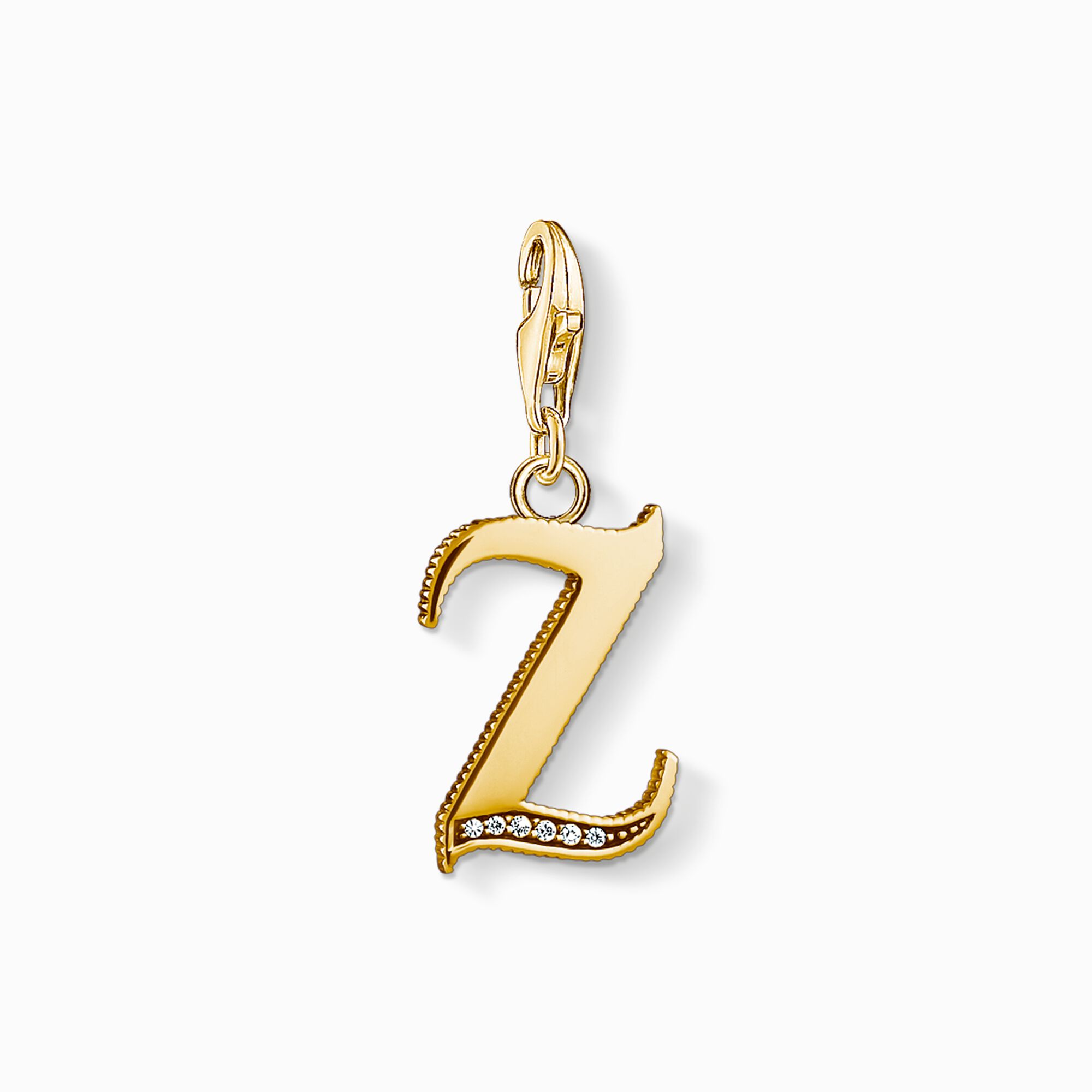 colgante Charm letra Z oro de la colección Charm Club en la tienda online de THOMAS SABO