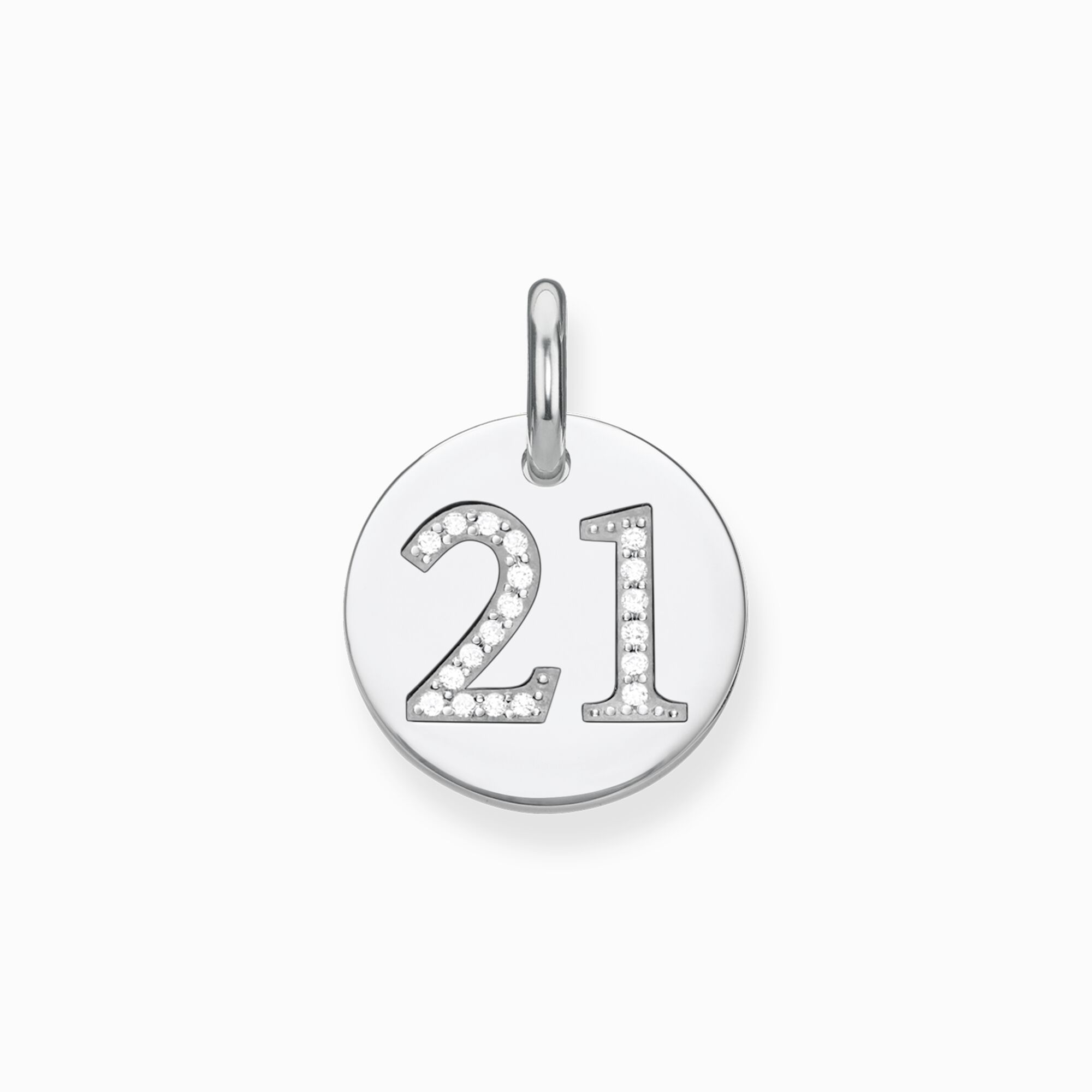 Pendant coin 21 from the  collection in the THOMAS SABO online store