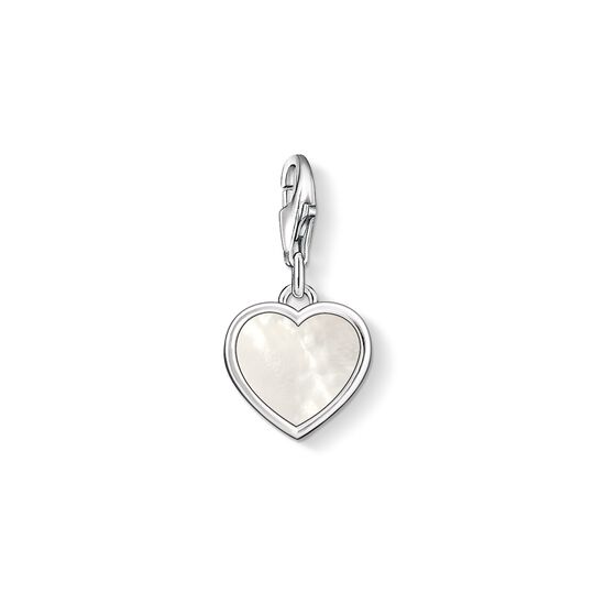 Charm pendant mother-of-pearl heart from the Charm Club collection in the THOMAS SABO online store