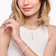 Charm pendant pink drop silver from the Charm Club collection in the THOMAS SABO online store