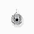Colgante talism&aacute;n con negras &oacute;nix plata de la colección  en la tienda online de THOMAS SABO