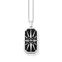 Jewellery set necklace compass black and silver blackened from the  collection in the THOMAS SABO online store