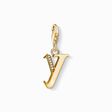 pendentif Charm lettre Y or de la collection Charm Club dans la boutique en ligne de THOMAS SABO