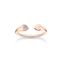Ring with hearts rose gold from the Charming Collection collection in the THOMAS SABO online store